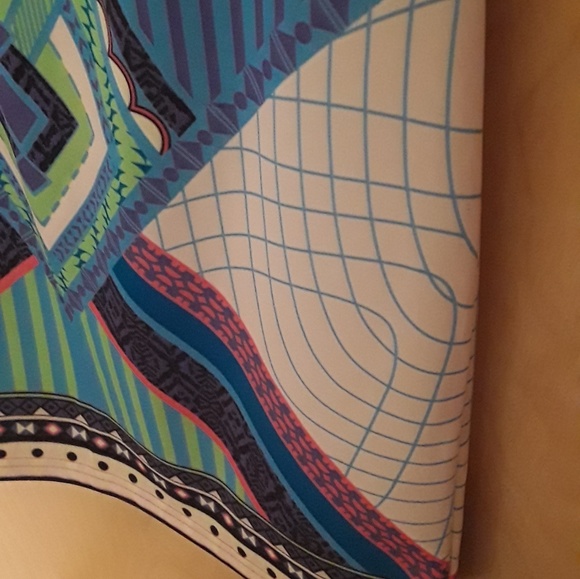 Boho Fabrik dress geometric tribal Sz S - Picture 8 of 8